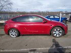 2022 Tesla Model Y Long Range Dual Motor All-wheel Drive Red vin: 7SAYGAEE8NF420027
