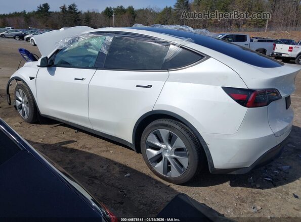 7SAYGAEE8PF589211 2023 TESLA MODEL Y White Tył lewy