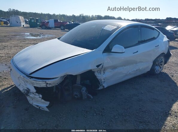 7SAYGDED1TF540354 2026 TESLA MODEL Y White Przód lewy
