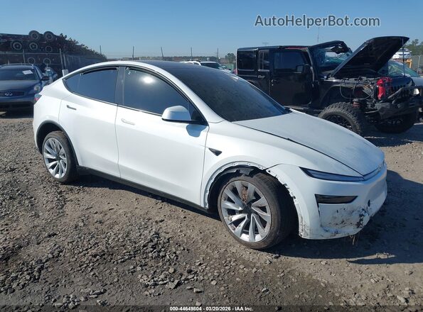 7SAYGDED1TF540354 2026 TESLA MODEL Y White Przód prawy