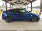 2024 Tesla Model Y Long Range Single Motor Rear-wheel Drive/rwd Dark Blue vin: 7SAYGDED2RF181069