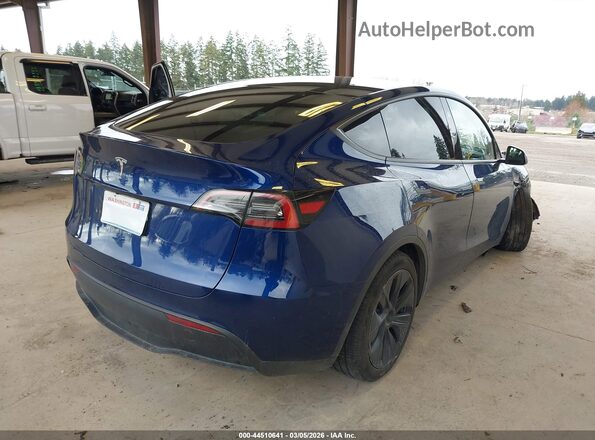 7SAYGDED2RF181069 2024 TESLA MODEL Y Dark Blue Trasero derecho