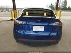 2024 Tesla Model Y Long Range Single Motor Rear-wheel Drive/rwd Dark Blue vin: 7SAYGDED2RF181069