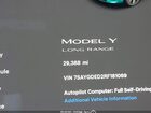 2024 Tesla Model Y Long Range Single Motor Rear-wheel Drive/rwd Dark Blue vin: 7SAYGDED2RF181069