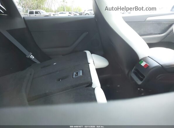 7SAYGDED4SF246655 2025 TESLA MODEL Y Black Vista de la etiqueta del VIN