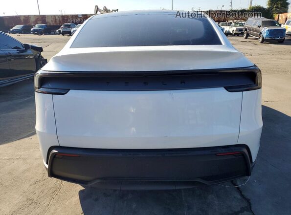 7SAYGDED7TF420641 2026 TESLA MODEL Белый Вид сзади