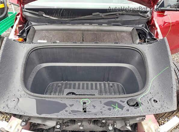 7SAYGDED7TF439996 2026 TESLA MODEL Red Вид задньої частини салону