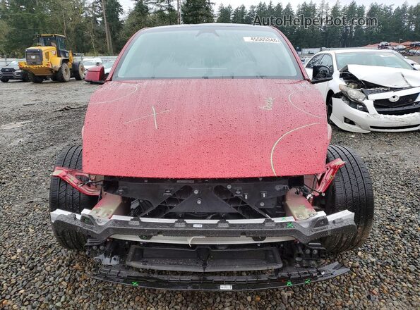 7SAYGDED7TF439996 2026 TESLA MODEL Red Вид спереду