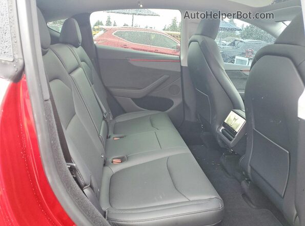 7SAYGDED7TF439996 2026 TESLA MODEL Red Вид задніх сидінь