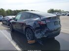 2024 Tesla Model Y Long Range Single Motor Rear-wheel Drive/rwd Dark Blue vin: 7SAYGDEDXRA322337