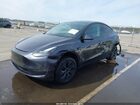 2024 Tesla Model Y Long Range Single Motor Rear-wheel Drive/rwd Dark Blue vin: 7SAYGDEDXRA322337