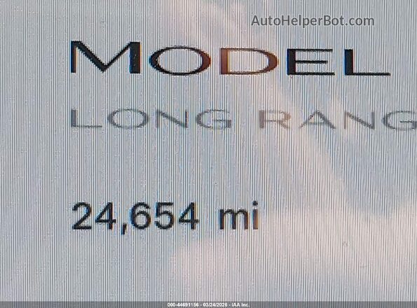 7SAYGDEDXRA322337 2024 TESLA MODEL Y Dark Blue 