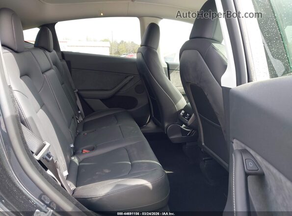 7SAYGDEDXRA322337 2024 TESLA MODEL Y Dark Blue Вид наклейки з VIN-кодом
