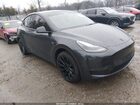 2025 Tesla Model Y Long Range Dual Motor Rear-wheel Drive Gray vin: 7SAYGDEDXSF231285