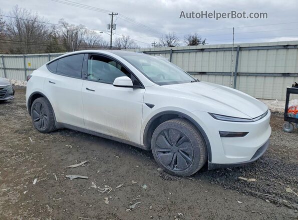 7SAYGDEDXTA412188 2026 TESLA MODEL White Передня права чверть