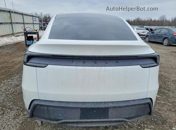 7SAYGDEDXTA412188 2026 TESLA MODEL White Вид ззаду