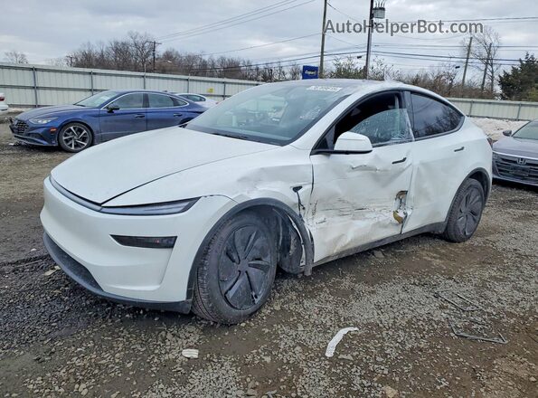 7SAYGDEDXTA412188 2026 TESLA MODEL White Передня ліва чверть