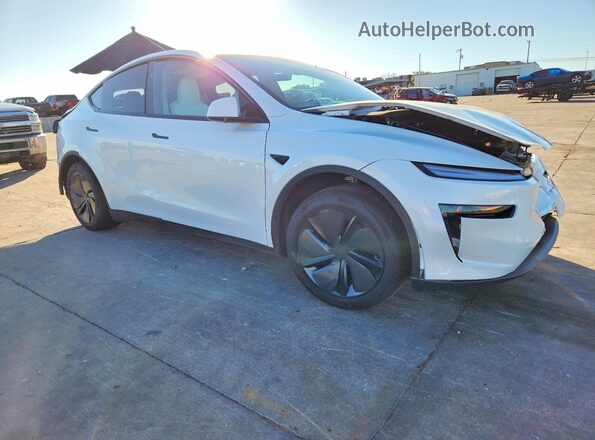 7SAYGDEDXTA451220 2026 TESLA MODEL White Передня права чверть