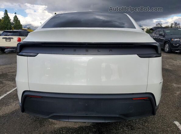 7SAYGDEDXTF452984 2026 TESLA MODEL Белый Вид сзади