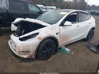 2024 Tesla Model Y Long Range Dual Motor All-wheel Drive White vin: 7SAYGDEE2RF152521
