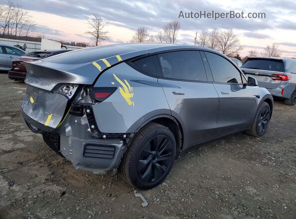 7SAYGDEE2SA361213 2025 TESLA MODEL Silver Trasero derecho