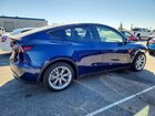 2022 Tesla Model Y Blue vin: 7SAYGDEE3NF345884