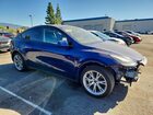 2022 Tesla Model Y Blue vin: 7SAYGDEE3NF345884