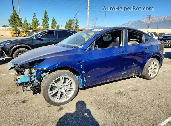 7SAYGDEE3NF345884 2022 TESLA MODEL Blue Vista tres cuartos delantera izquierda