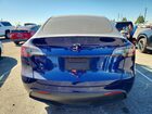 2022 Tesla Model Y Blue vin: 7SAYGDEE3NF345884
