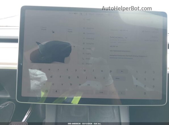 7SAYGDEE3PA035251 2023 TESLA MODEL Y Black 