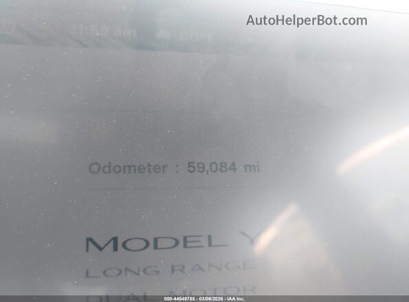 7SAYGDEE3PA154630 2023 TESLA MODEL Y Gray 