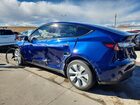 2022 Tesla Model Y Синий vin: 7SAYGDEE4NA007570