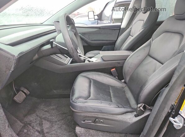 7SAYGDEE4TA432395 2026 TESLA MODEL Black Front interior view