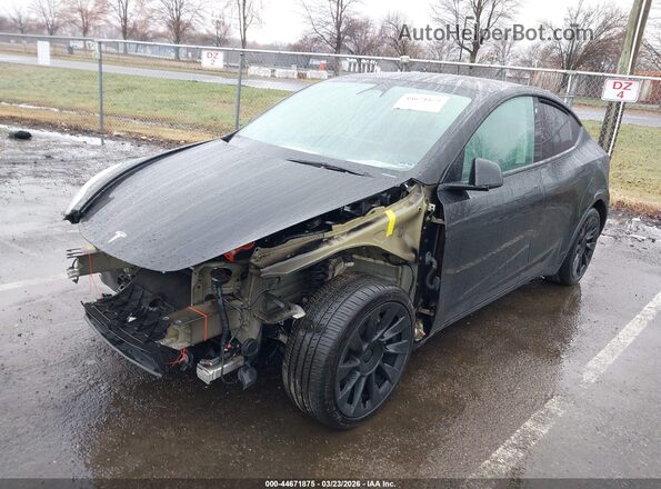 7SAYGDEE5NA007111 2022 TESLA MODEL Y Черный Передняя левая четверть