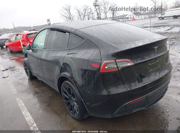 7SAYGDEE5NA007111 2022 TESLA MODEL Y Черный Задняя левая четверть