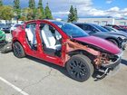 2022 Tesla Model Y Red vin: 7SAYGDEE5NF369488