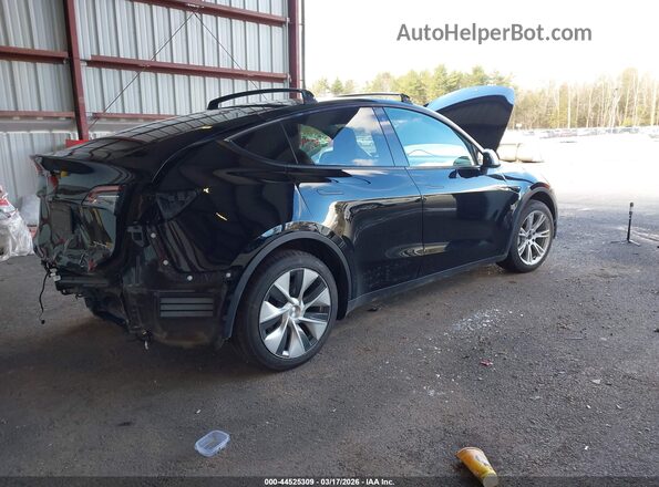 7SAYGDEE5NF393998 2022 TESLA MODEL Y Black Հետևի աջ