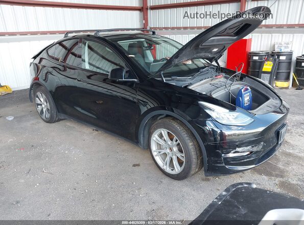7SAYGDEE5NF393998 2022 TESLA MODEL Y Black Առջևի աջ
