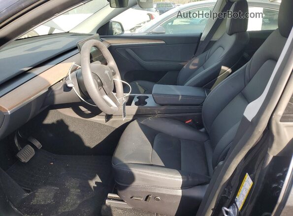 7SAYGDEE5RA329639 2024 TESLA MODEL Gray წინა სალონის ხედი