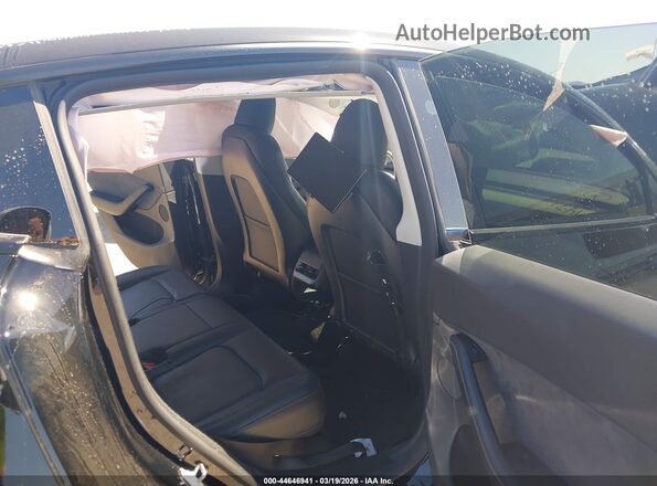 7SAYGDEE5SA345832 2025 TESLA MODEL Y Черный Вид наклейки с VIN-кодом