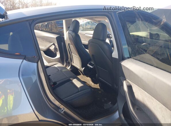 7SAYGDEE5SA364929 2025 TESLA MODEL Y Gray Widok naklejki z numerem VIN
