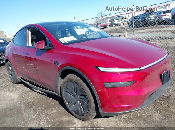 7SAYGDEE5TA461811 2026 TESLA MODEL Y Red Przód prawy