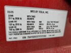 2026 Tesla Model Y Red vin: 7SAYGDEE5TF372355