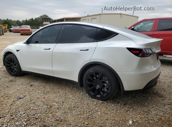 7SAYGDEE6NF385845 2022 TESLA MODEL Белый Задняя левая четверть