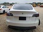 2022 Tesla Model Y Белый vin: 7SAYGDEE6NF385845