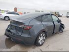 2023 Tesla Model Y Awd/long Range Dual Motor All-wheel Drive Gray vin: 7SAYGDEE6PA190098