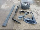 2023 Tesla Model Y Awd/long Range Dual Motor All-wheel Drive Gray vin: 7SAYGDEE6PA190098