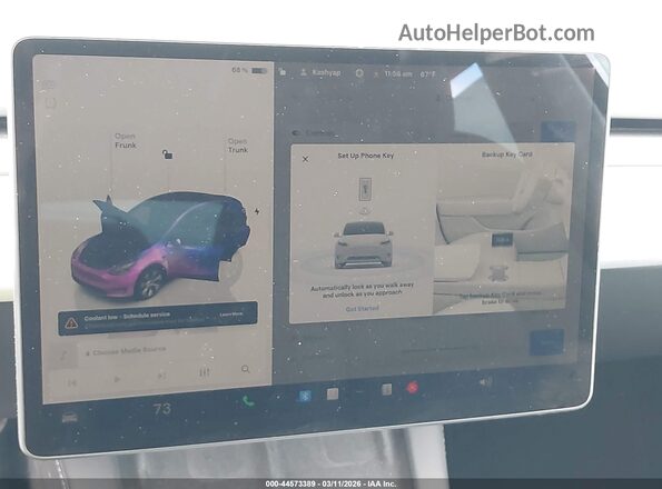 7SAYGDEE6PA190098 2023 TESLA MODEL Y Gray 