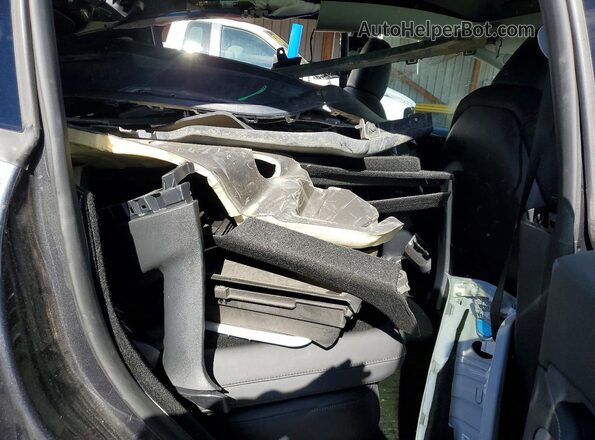 7SAYGDEE6SA356161 2025 TESLA MODEL Black Вид задніх сидінь