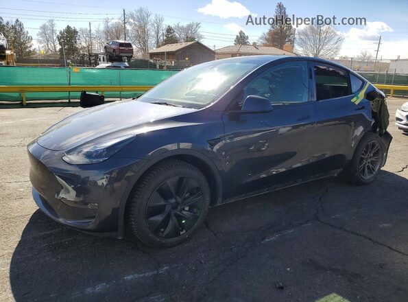 7SAYGDEE6SA356161 2025 TESLA MODEL Black Передня ліва чверть